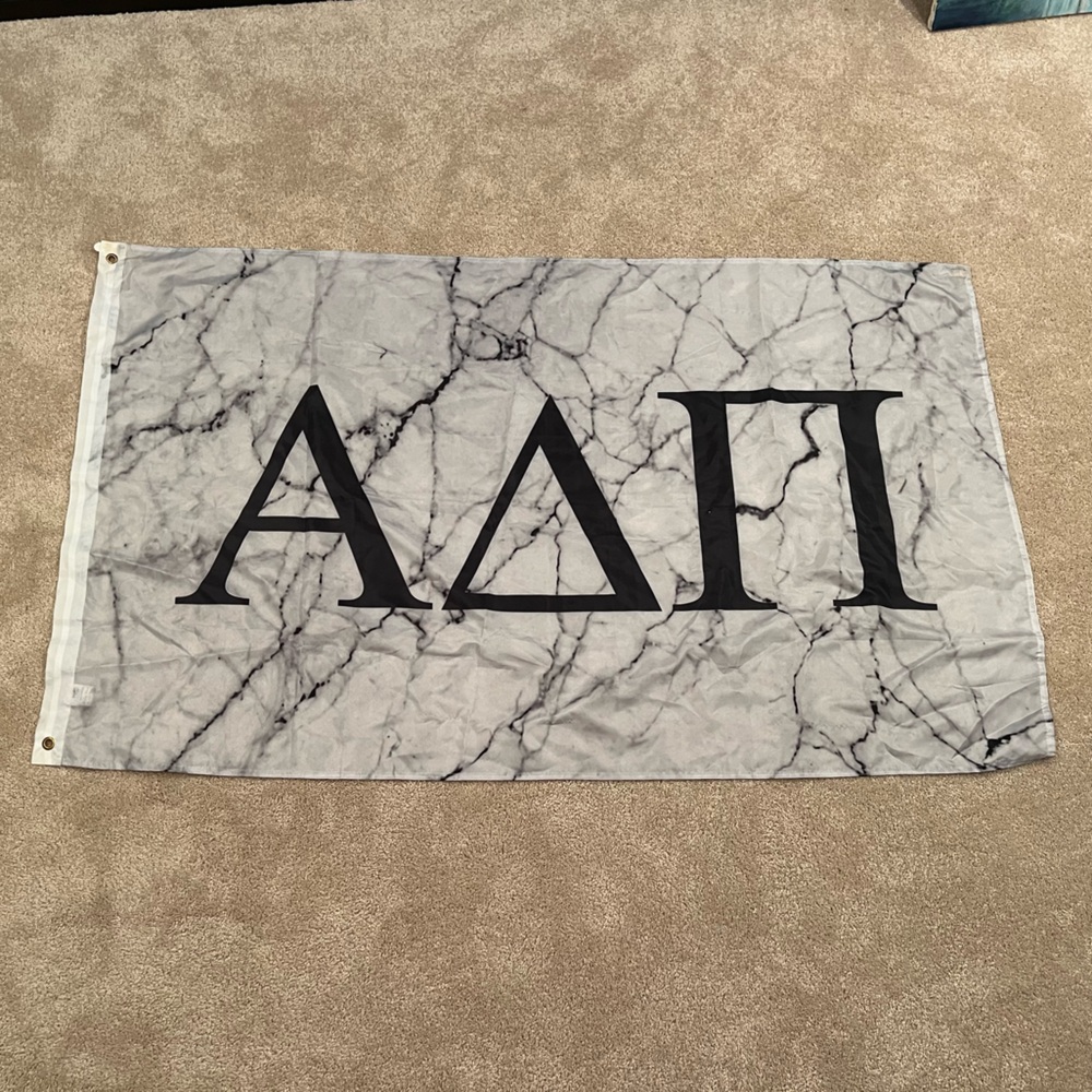 Alpha Delta Pi wall flag